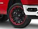 Fuel Wheels Fusion Forged Catalyst Matte Black with Candy Red Lip 6-Lug Wheel; 22x12; -44mm Offset (19-24 RAM 1500)