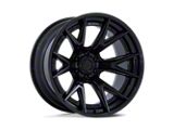 Fuel Wheels Fusion Forged Catalyst Matte Black with Gloss Black Lip 6-Lug Wheel; 22x12; -44mm Offset (19-25 RAM 1500)