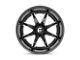 Fuel Wheels Hammer Gloss Black Milled 5-Lug Wheel; 20x10; -18mm Offset (02-08 RAM 1500, Excluding Mega Cab)