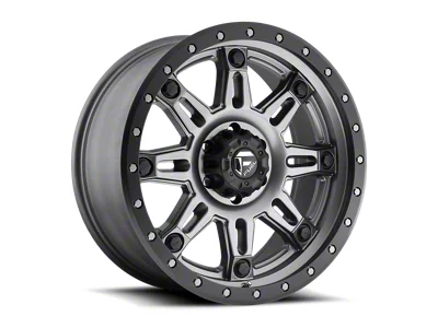 Fuel Wheels Hostage III Matte Anthracite with Black Ring 6-Lug Wheel; 20x9; 1mm Offset (19-25 RAM 1500)