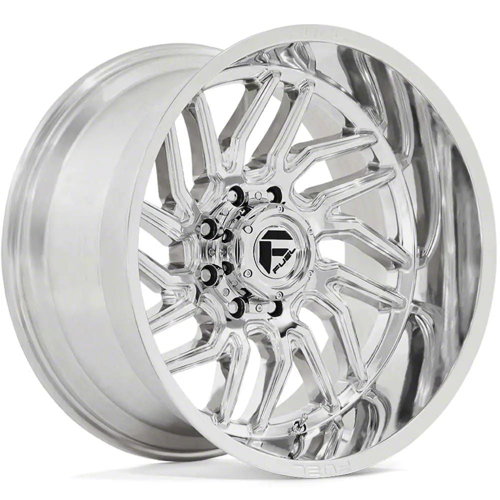 Fuel Wheels RAM 1500 Hurricane Polished Milled 6-Lug Wheel; 20x10 ...