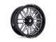 Fuel Wheels Ignite Gloss Black Milled 8-Lug Wheel; 20x10; -18mm Offset (06-08 RAM 1500 Mega Cab)