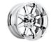 Fuel Wheels Maverick Chrome 8-Lug Wheel; 20x10; -18mm Offset (06-08 RAM 1500 Mega Cab)