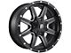 Fuel Wheels Maverick Matte Black Milled 8-Lug Wheel; 20x9; 20mm Offset (06-08 RAM 1500 Mega Cab)