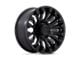 Fuel Wheels Quake Blackout 8-Lug Wheel; 20x9; 1mm Offset (06-08 RAM 1500 Mega Cab)