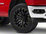 Fuel Wheels Quake Blackout 6-Lug Wheel; 20x10; -18mm Offset (19-24 RAM 1500)