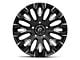 Fuel Wheels Quake Gloss Black Milled 5-Lug Wheel; 20x10; -18mm Offset (02-08 RAM 1500, Excluding Mega Cab)