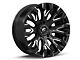 Fuel Wheels Quake Gloss Black Milled 5-Lug Wheel; 20x9; 1mm Offset (02-08 RAM 1500, Excluding Mega Cab)