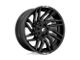 Fuel Wheels Rage Gloss Black Milled 8-Lug Wheel; 20x10; -18mm Offset (06-08 RAM 1500 Mega Cab)