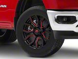 Fuel Wheels Rage Gloss Black Red Tinted 6-Lug Wheel; 20x9; 1mm Offset (19-25 RAM 1500)