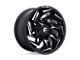 Fuel Wheels Reaction Gloss Black Milled 8-Lug Wheel; 18x9; -12mm Offset (06-08 RAM 1500 Mega Cab)