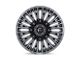 Fuel Wheels Rebar Matte Gunmetal 8-Lug Wheel; 20x10; -18mm Offset (06-08 RAM 1500 Mega Cab)