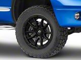 Fuel Wheels Rebel Matte Black 5-Lug Wheel; 20x9; 1mm Offset (02-08 RAM 1500, Excluding Mega Cab)