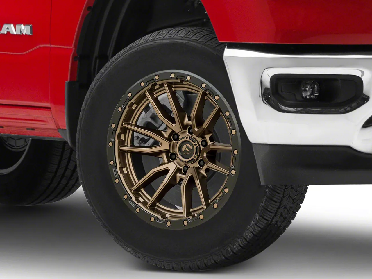 Fuel Wheels RAM 1500 Rebel Matte Bronze 6-Lug Wheel; 18x9; 1mm Offset ...