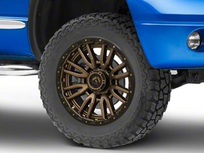 Fuel Wheels Rebel Matte Bronze 8-Lug Wheel; 20x10; -18mm Offset (06-08 RAM 1500 Mega Cab)