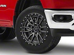 Fuel Wheels Rebel Matte Gunmetal 6-Lug Wheel; 20x10; -18mm Offset (19-25 RAM 1500)