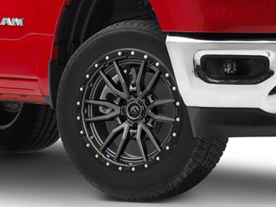 Fuel Wheels Rebel Matte Gunmetal 6-Lug Wheel; 20x10; -18mm Offset (19-24 RAM 1500)