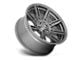 Fuel Wheels Rogue Platinum Brushed Gunmetal 6-Lug Wheel; 20x9; 1mm Offset (19-24 RAM 1500)