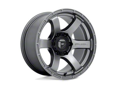 Fuel Wheels Rush Matte Gunmetal 6-Lug Wheel; 20x9; 1mm Offset (19-24 RAM 1500)