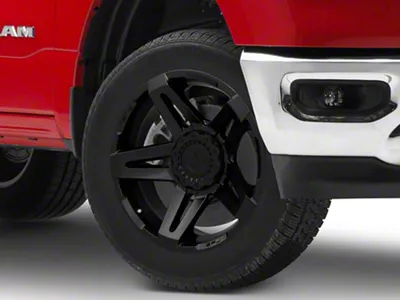 Fuel Wheels SFJ Matte Black 6-Lug Wheel; 20x10; -18mm Offset (19-25 RAM 1500)