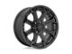 Fuel Wheels Siege Matte Black 5-Lug Wheel; 20x9; 20mm Offset (02-08 RAM 1500, Excluding Mega Cab)