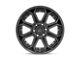 Fuel Wheels Siege Matte Black 5-Lug Wheel; 20x9; 20mm Offset (02-08 RAM 1500, Excluding Mega Cab)