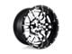 Fuel Wheels Sledge Chrome with Gloss Black Lip 8-Lug Wheel; 20x10; -18mm Offset (06-08 RAM 1500 Mega Cab)