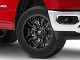 Fuel Wheels Sledge Gloss Black Milled 6-Lug Wheel; 20x9; 1mm Offset (19-25 RAM 1500)