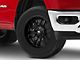 Fuel Wheels Sledge Matte Black with Gloss Black Lip 6-Lug Wheel; 18x8; 35mm Offset (19-25 RAM 1500)