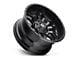 Fuel Wheels Sledge Matte Black with Gloss Black Lip 6-Lug Wheel; 18x9; 20mm Offset (19-24 RAM 1500)