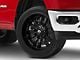 Fuel Wheels Sledge Matte Black with Gloss Black Lip 6-Lug Wheel; 22x10; -18mm Offset (19-25 RAM 1500)