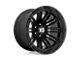 Fuel Wheels Traction Matte Black with Double Dark Tint 8-Lug Wheel; 20x9; 1mm Offset (06-08 RAM 1500 Mega Cab)