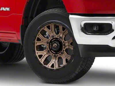 Fuel Wheels Traction Matte Bronze 6-Lug Wheel; 20x9; 1mm Offset (19-24 RAM 1500)