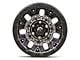 Fuel Wheels Traction Matte Gunmetal with Black Ring 6-Lug Wheel; 20x10; -18mm Offset (19-25 RAM 1500)