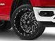 Fuel Wheels Triton Gloss Black Milled 6-Lug Wheel; 24x12; -44mm Offset (19-25 RAM 1500)