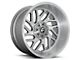 Fuel Wheels Triton Platinum Brushed Gunmetal Tinted Clear 6-Lug Wheel; 24x12; -44mm Offset (19-24 RAM 1500)