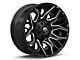 Fuel Wheels Twitch Glossy Black Milled 8-Lug Wheel; 22x10; -18mm Offset (06-08 RAM 1500 Mega Cab)