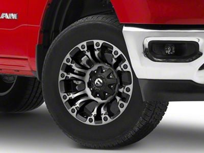 Fuel Wheels Vapor Matte Black with Gray Tint 6-Lug Wheel; 18x9; -13mm Offset (19-24 RAM 1500)