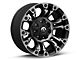 Fuel Wheels Vapor Matte Black Gray Tint 5-Lug Wheel; 20x9; 1mm Offset (02-08 RAM 1500, Excluding Mega Cab)