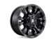 Fuel Wheels Vapor Matte Black 5-Lug Wheel; 17x10; -18mm Offset (02-08 RAM 1500, Excluding Mega Cab)