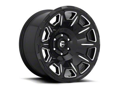 Fuel Wheels Vengeance Gloss Black Milled 6-Lug Wheel; 20x10; -18mm Offset (19-25 RAM 1500)