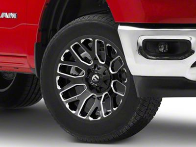 Fuel Wheels Warrior Gloss Black Milled 6-Lug Wheel; 20x9; 20mm Offset (19-25 RAM 1500)