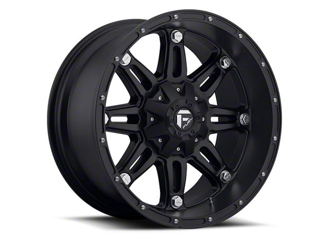 Fuel Wheels Hostage Matte Black 8-Lug Wheel; 17x9; 1mm Offset (19-24 RAM 2500)