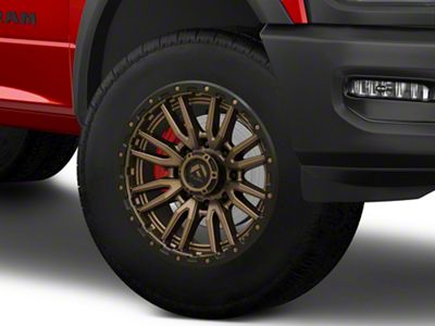 Fuel Wheels Rebel Matte Bronze 8-Lug Wheel; 20x10; -18mm Offset (19-24 RAM 2500)