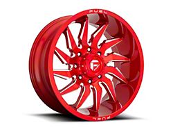 Fuel Wheels Saber Candy Red Milled 8-Lug Wheel; 20x9; 20mm Offset (19-24 RAM 2500)