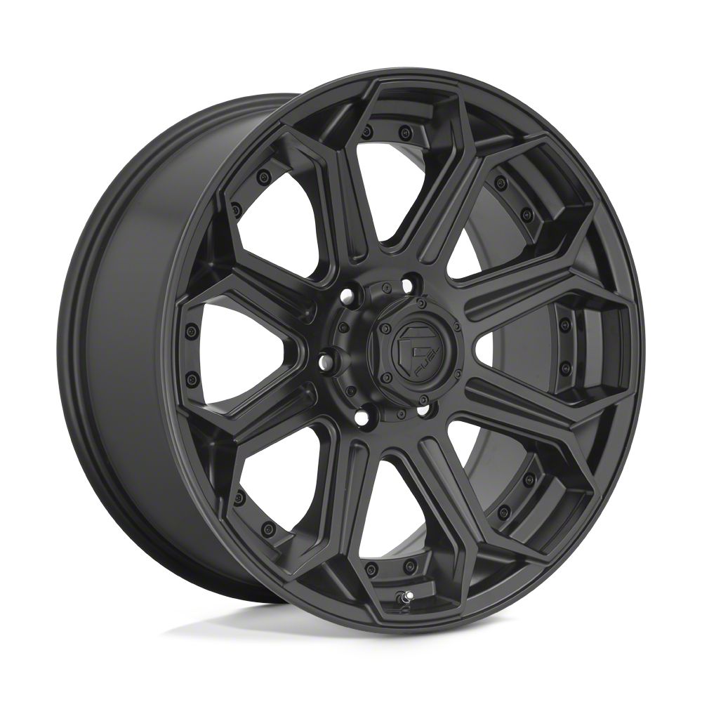 Fuel Wheels RAM 2500 Siege Matte Black 8-Lug Wheel; 20x9; 20mm Offset ...