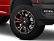 Fuel Wheels Vapor Matte Black Double Dark Tint 8-Lug Wheel; 20x9; 1mm Offset (19-24 RAM 2500)