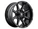 Fuel Wheels Coupler Gloss Black 8-Lug Wheel; 20x10; -12mm Offset (19-24 RAM 3500 SRW)