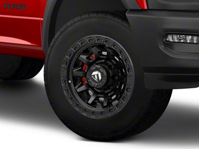 Fuel Wheels Covert Matte Black 8-Lug Wheel; 20x9; 20mm Offset (19-24 RAM 3500 SRW)