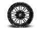 Fuel Wheels Hardline Gloss Black Milled 8-Lug Wheel; 20x9; 20mm Offset (19-24 RAM 3500 SRW)